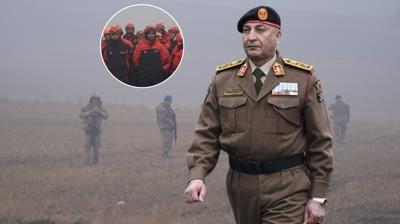 Libya askeri heyetinin jeti d��t�... U�a��n kara kutusu bulundu 