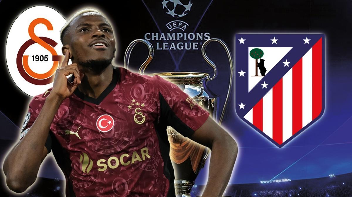 Galatasaray-Atletico Madrid ma�� ne zaman Galatasaray Atletico Madrid �ampiyonlar Ligi foto�raflar� resimleri