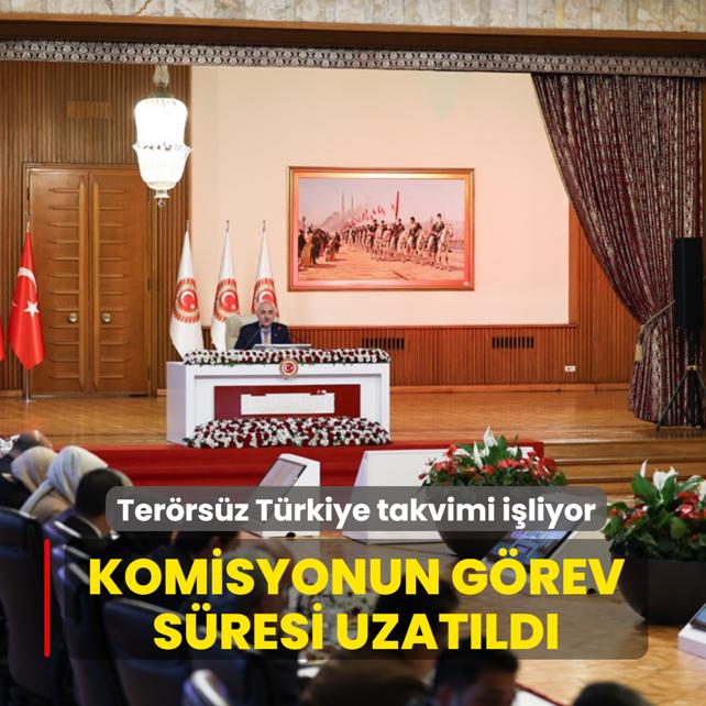 Ter�rs�z T�rkiye takvimi i�liyor... Komisyonun g�rev s�resi uzat�ld�