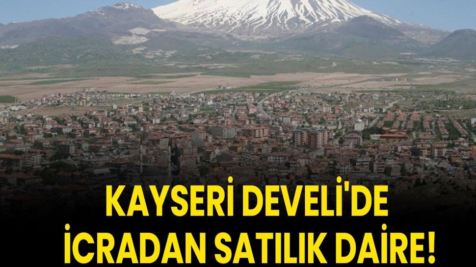 Kayseri Develi'de icradan satılık daire!