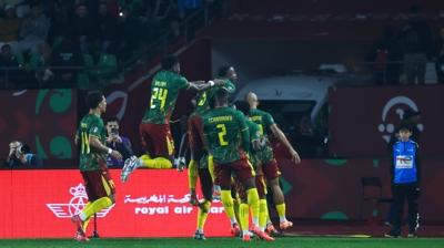 Afrika Uluslar Kupas�'nda Kamerun, Lemina'l� Gabon'u ma�lup etti