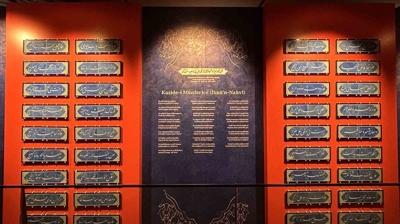 Topkap� Saray�'n�n Mabeyn Yolu sanatla bulu�tu