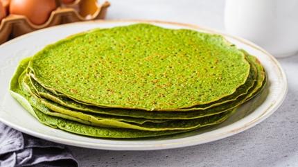 K�vam� yumu�ac�k inceli�i ka��t gibi: Ispanakl� krep tarifi