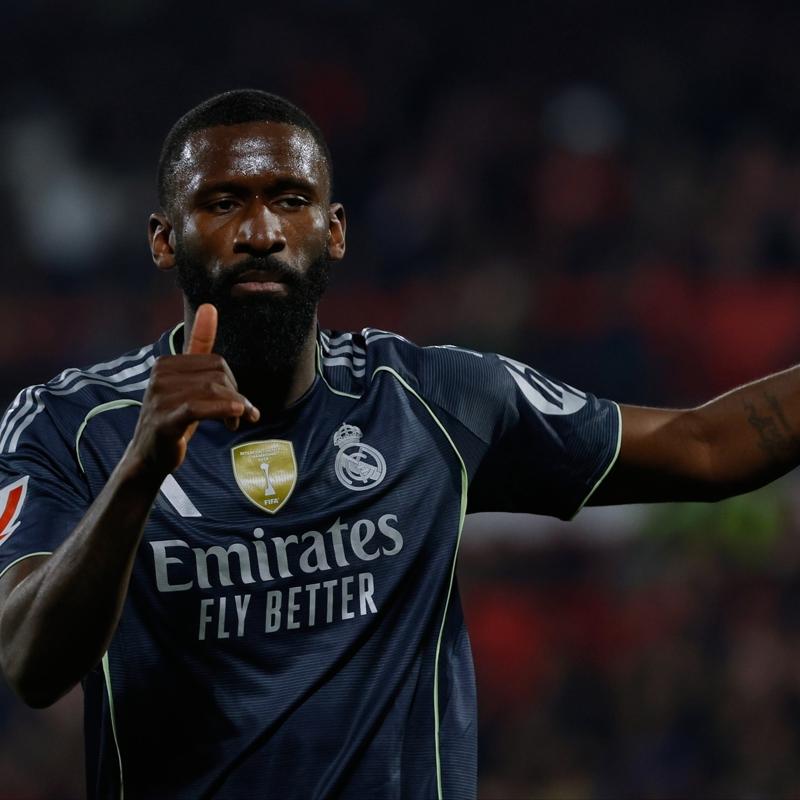 Real Madrid, R�diger'in biletini kesti