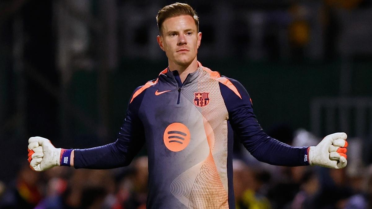 marc andre ter stegen aston villa premier lig transfer foto�raflar� resimleri