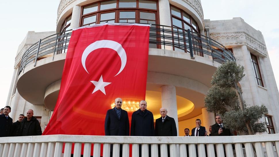 Başkan Erdoğan, Hatay'da... Tarihi yapıyı ziyaret etti
