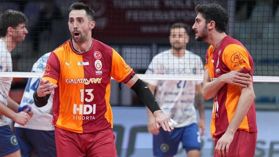 Galatasaray HDI Sigorta, Bursa'ya set vermeden kazandı