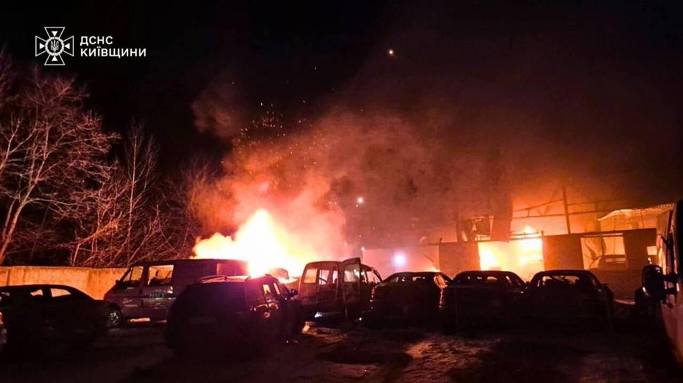 Rusya Kiev'e bomba yağdırdı: Askeri ve enerji noktalar vuruldu