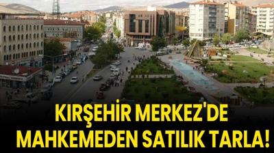 K�r�ehir Merkez'de mahkemeden sat�l�k tarla!