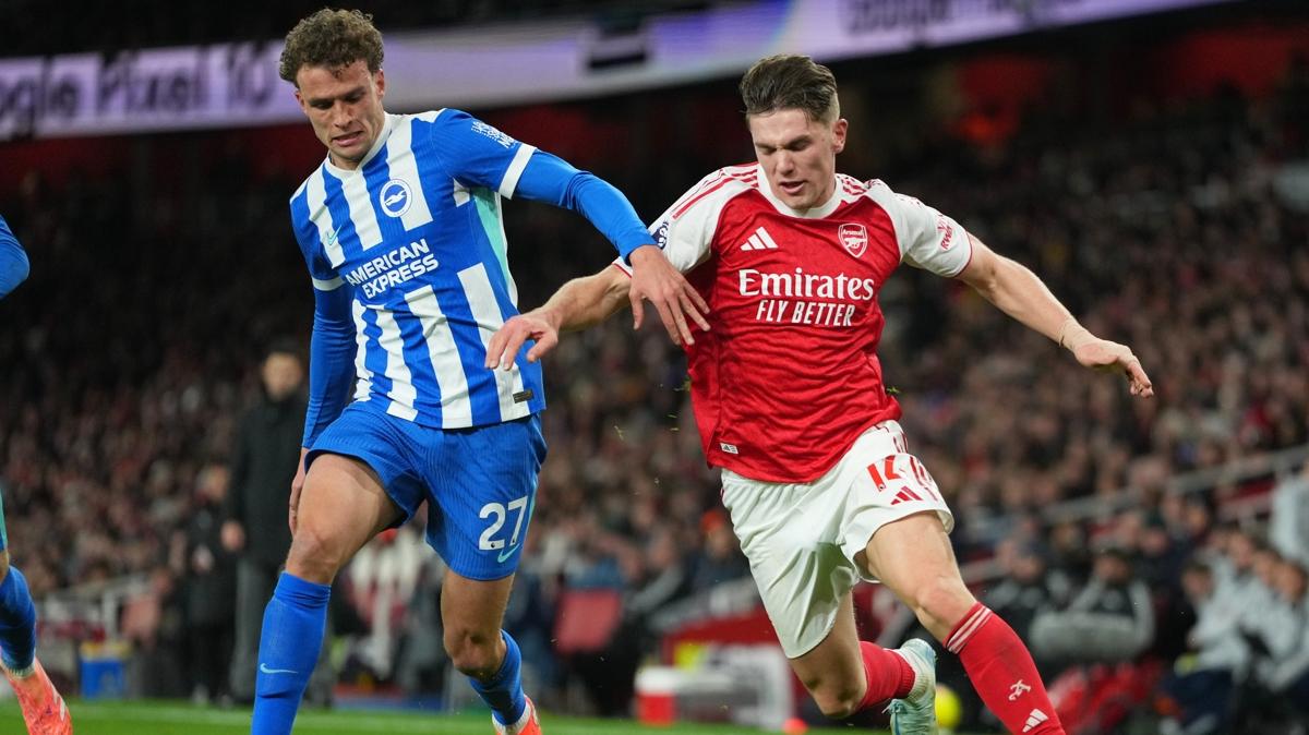 arsenal brighton premier lig foto�raflar� resimleri