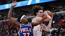 Chicago Bulls, evinde Philadelphia 76ers'� yendi