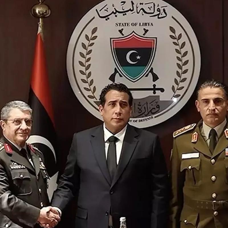 T�rkiye ve Libya aras�nda kritik temas: Genelkurmay Ba�kan� Bayraktaro�lu, Libya Ba�bakan� Dibeybe ile g�r��t�