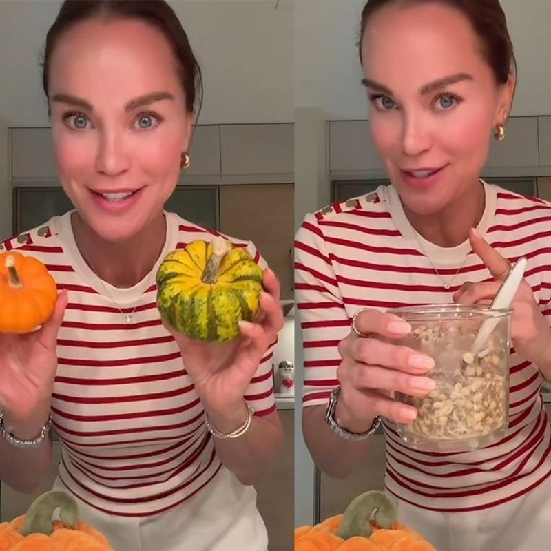 Ebru �all� diyetisyenlere ta� ��kartt�! Karn� d�md�z yapan kabakl� p�re tarifi verdi: 5 saat tok tutuyor