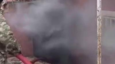 Okul bodrumunda ��pheli yang�n: Soru�turma ba�lat�ld�