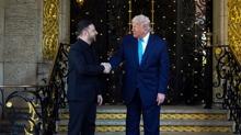 Rusya-Ukrayna bar�� plan�... Zelenski ve Trump bir araya geldi