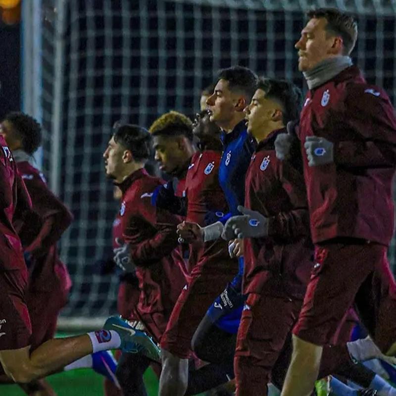 Trabzonspor, Galatasaray derbisine haz�rlan�yor