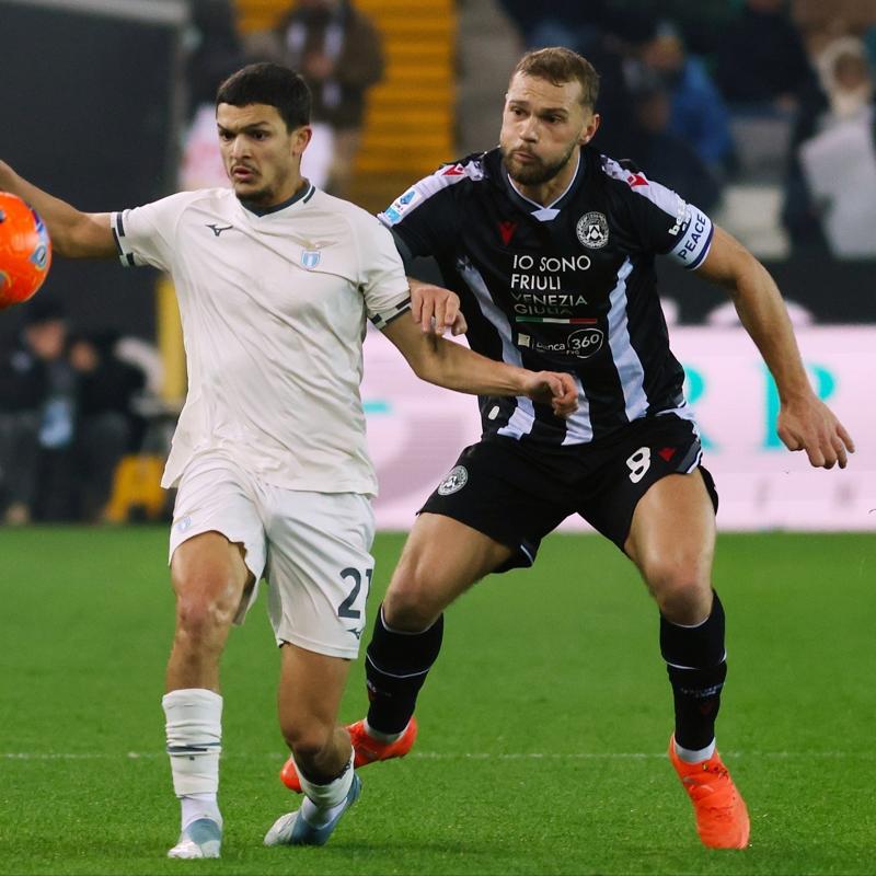 Udinese, son dakikada Lazio'dan puan� ald�