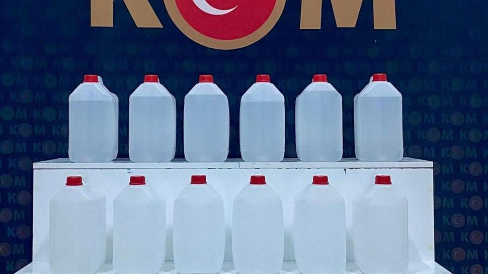 Kars'ta sahte içki operasyonu: 13 gözaltı