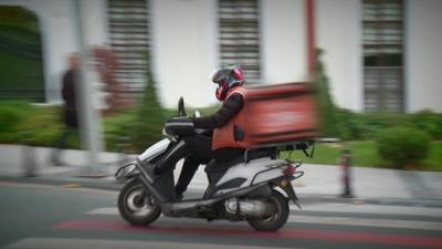 Sinop'ta hava ko�ulu engeli: Motokuryelerin trafi�e ��k��� yasakland�