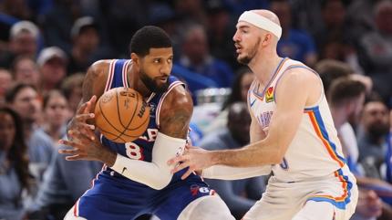 Oklahoma City Thunder, evinde Philadelphia 76ers'� yendi