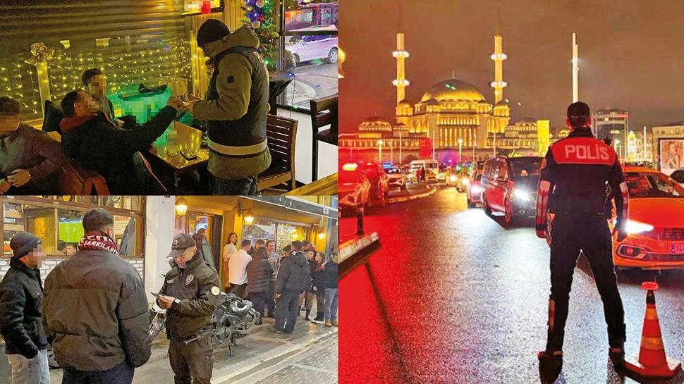 Yılbaşı öncesi sıkı denetim