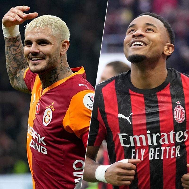 Fenerbah�e-Milan-Galatasaray ��geni! Nkunku'nun yerine Icardi