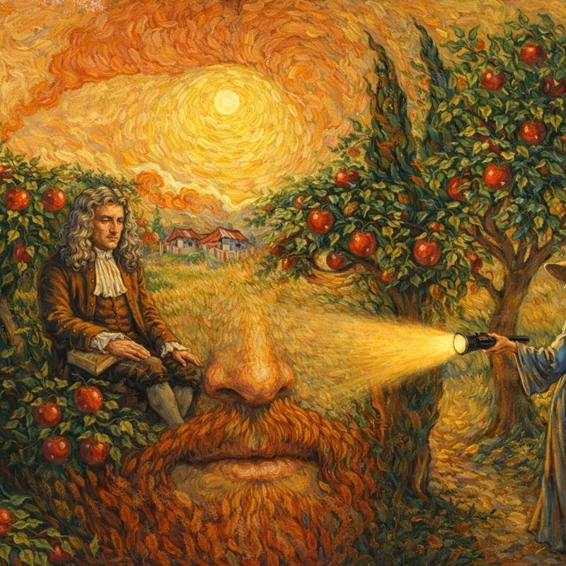 Ki�ilik testi: Resimde ilk ne g�rd���n zeka t�r�n� a��kl�yor! �lk Newton'u g�renler�