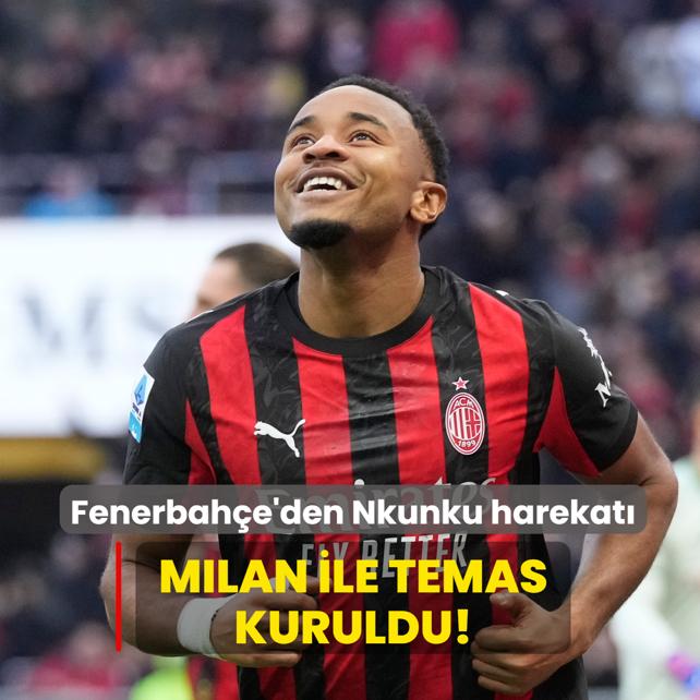 Milan ile temas kuruldu! Fenerbah�e'den Nkunku harekat�