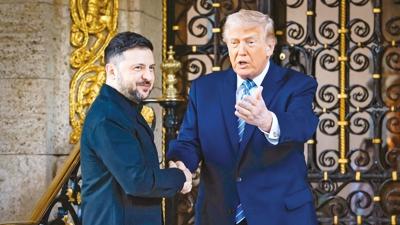 Zelenski'nin Trump'tan g�vence talebi! 