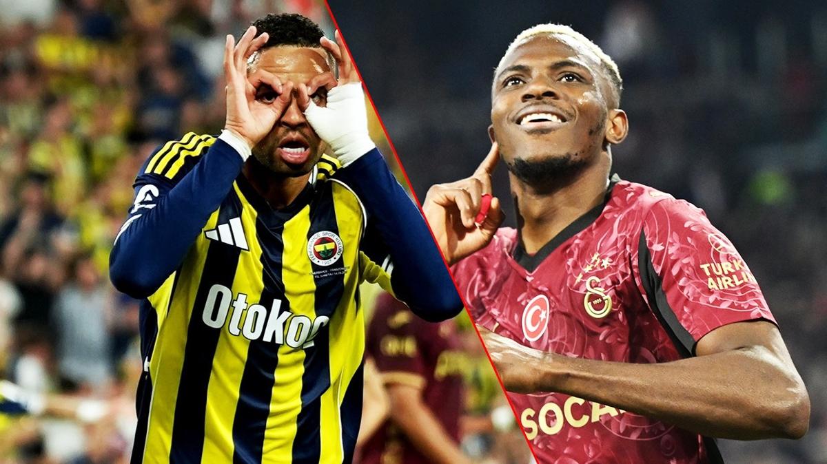 osimhen En-Nesyri Fenerbah�e Galatasaray foto�raflar� resimleri