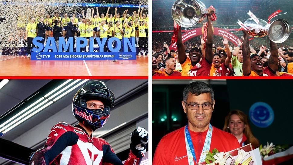 2025 yılı Türk sporu için böyle geçti: Şampiyonluklar, rekorlar, unutulmaz zaferler...