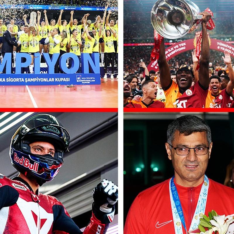 2025 y�l� T�rk sporu i�in b�yle ge�ti: �ampiyonluklar, rekorlar, unutulmaz zaferler...
