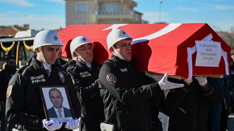 Kahraman şehitlere son görev