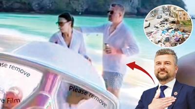 ���iler grevde ba�kan tatilde