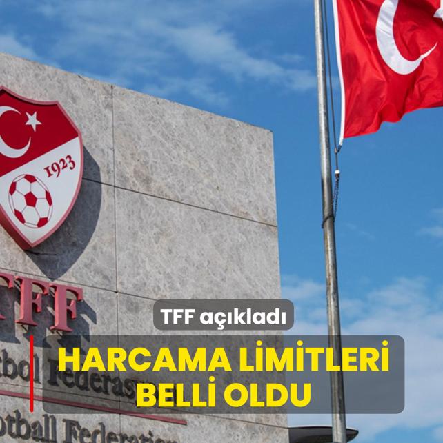 TFF a��klad�! Ara transfer d�nemi harcama limitleri belli oldu