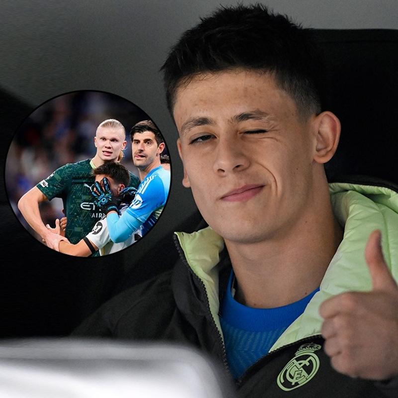 Arda G�ler'den payla��m! Erling Haaland cevap verdi