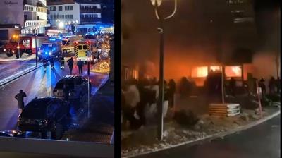 �svi�re'de kayak merkezinde patlama: �ok say�da �l� ve yaral� var