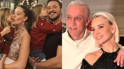 Kimi eski e�iyle kutlad�, kimi ailecek film izledi... ��te �nl�lerin y�lba�� payla��mlar�!