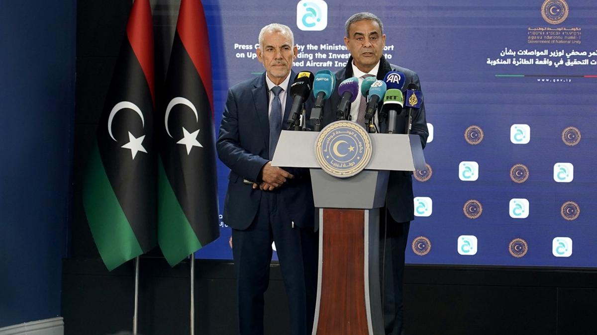 Libya Ula�t�rma Bakan� Muhammed e�-�uhubi i�birli�i jet foto�raflar� resimleri