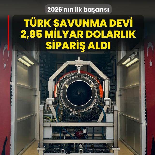 2026'n�n ilk ba�ar�s�! T�rk savunma devi 2,95 milyar dolarl�k sipari� ald�