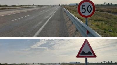 Kara yollar�nda yeni d�nem! 58 bin levha kald�r�ld�