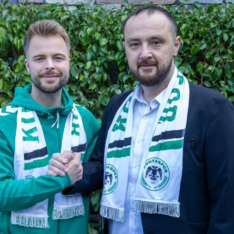 Konyaspor, Sander Svendsen ile 1.5 y�ll�k anla�ma sa�lad�