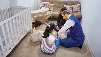 �stanbul'da 1253 �ocuk aileye kavu�tu