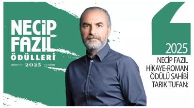 Necip Faz�l Hik�ye-Roman �d�l� sahibi Tufan: Kald�r�mlar'�n yank�s�nda kendi yaln�zl���m� buldum  