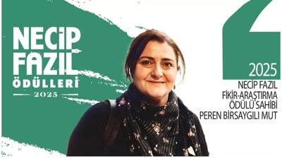 Necip Faz�l Fikir Ara�t�rma �d�l� sahibi Mut: Necip Faz�l �d�l� en k�ymetli yol arkada��m