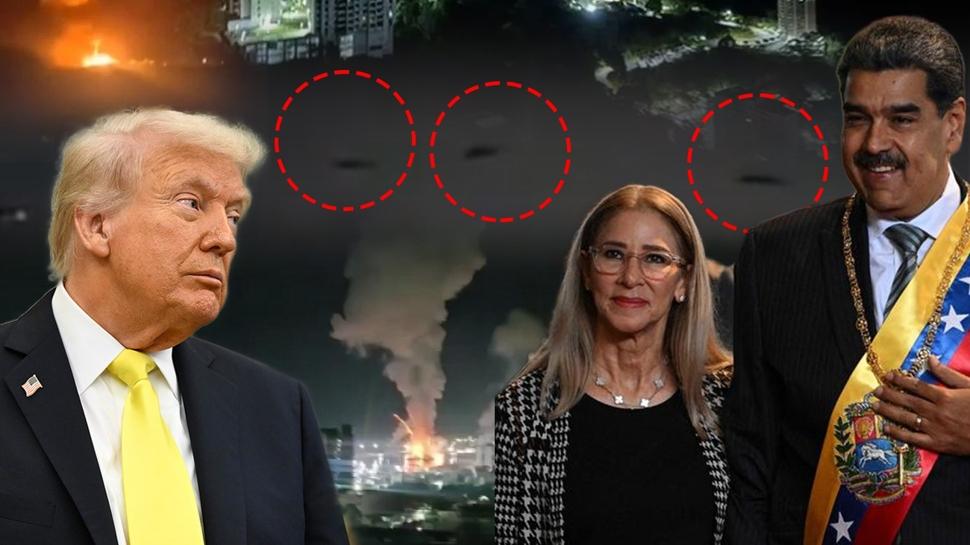 Venezuela'ya hava sald�r�s�! Trump: Maduro ve e�i yakaland�