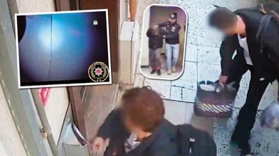 Anne cinayetini ��zen kan lekesi