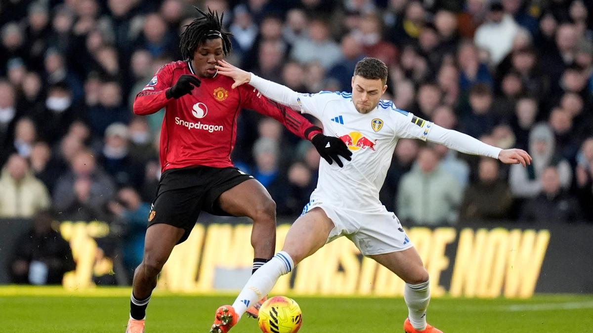 manchester united leeds united premier lig foto�raflar� resimleri