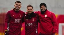 Galatasaray'da Trabzonspor ma�� haz�rl�klar� tamamland�
