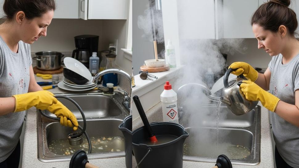 Mutfak lavabosunu açmak için 2 ipucu: Tek malzeme çok iş